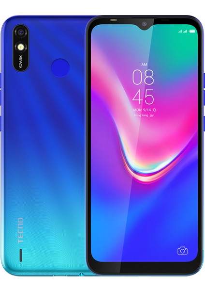 Spark 4 Lite 32 GB (Tecno Türkiye Garantili) Mavi