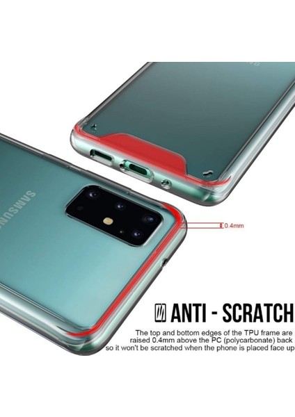 Case 4U Samsung Galaxy S20 Ultra Kılıf Ultra Sert Silikon Gard Arka Kapak