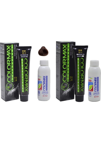 5.35 Ceviz Ağacı Kahvesi + Oksidan Krem 90 ml 2'li