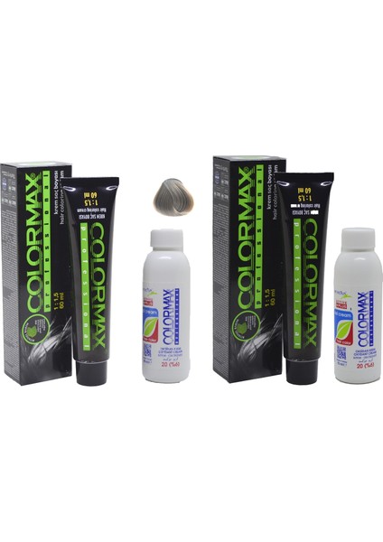 8.1 Açık Küllü Kumral + Oksidan Krem 90 ml 2'li