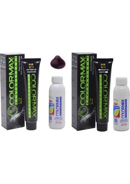 4.62 Kestane Kızıl Irise + Oksidan Krem 90 ml 2'li