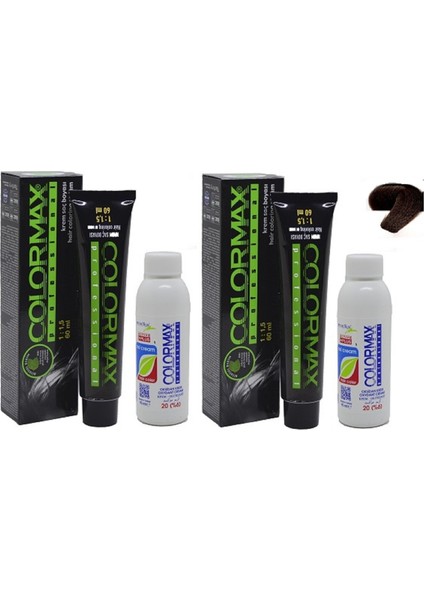 6.2 Bej Koyu Kumral + Oksidan Krem 90 ml 2'li