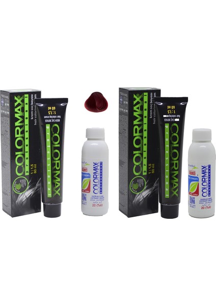 4.66 Yakut Kızılı + Oksidan Krem 90 ml 2'li