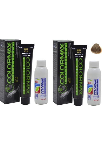 8 Açık Kumral + Oksidan Krem 90 ml 2'li