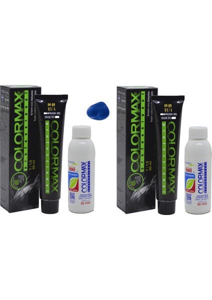 008 Mavi Düzeltici + Oksidan Krem 90 ml 2'li