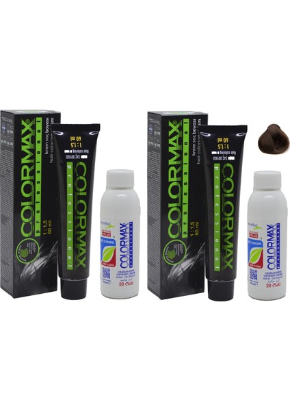 6.3 Koyu Kumral Dore + Oksidan Krem 90 ml 2'li