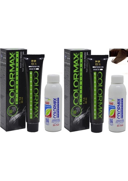 7.2 Bej Kumral + Oksidan Krem 90 ml 2'li