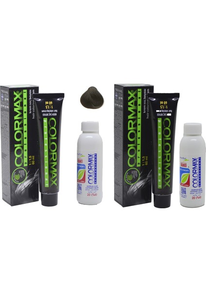 6.0 Yoğun Koyu Kumral + Oksidan Krem 90 ml 2'li