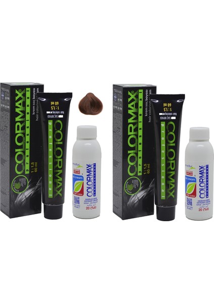 6.43 Kahve Bakır + Oksidan Krem 90 ml 2'li