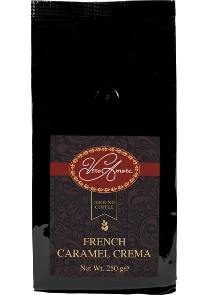French Caramel Crema Aromalı Filtre Kahve 250 gr