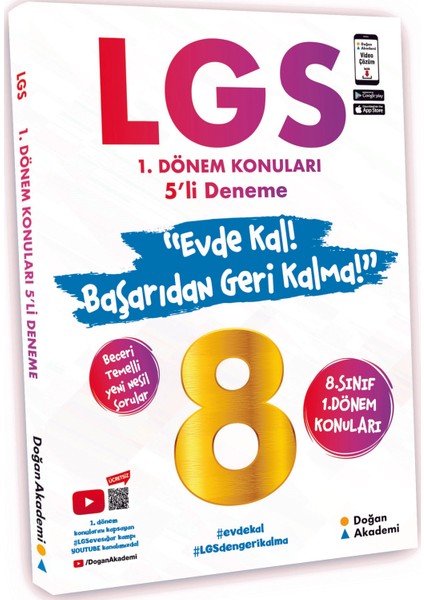 Lgs 1.Dönem Konuları 5’Li Deneme