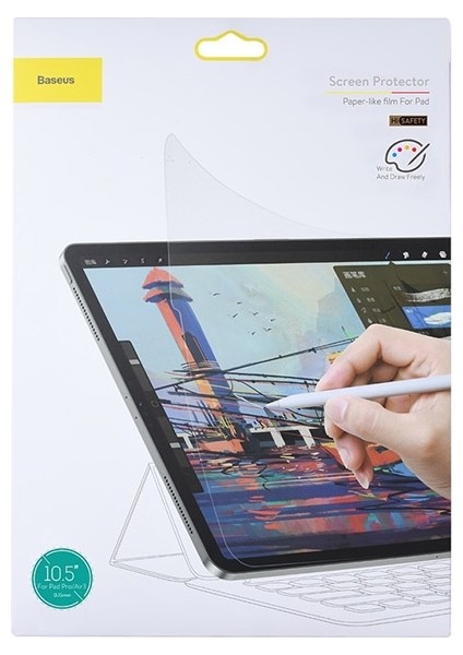 Apple iPad Pro/air 310.5 İnch Paper Like Film Darbe Emici Pet Ekran Koruyucu