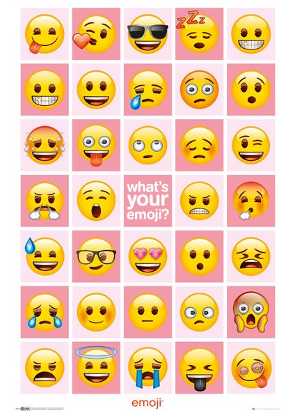 Emoji Know Your Emoji Maxi Poster
