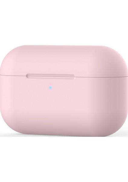 Apple Airpods Pro Kılıf Silikon Koruyucu Pembe