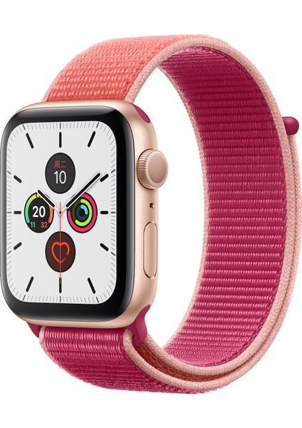 Apple Watch Seri 10 46MM, Seri 9/8/7/6/SE/5/4/3 Spor Loop Kordon 45MM 44MM 42MM Uyumlu Nar