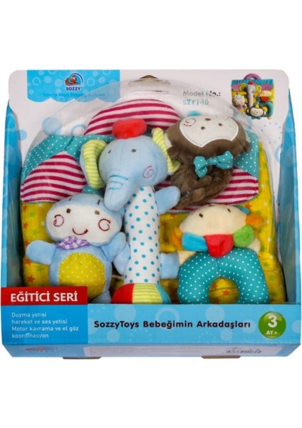 Sozzy Toys Bebeğimin Ev Arkadaşları Eğitici Seri