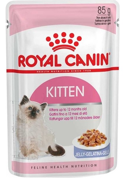 Kitten Jöleli Yaş Kedi Maması 85 gr 6'lı