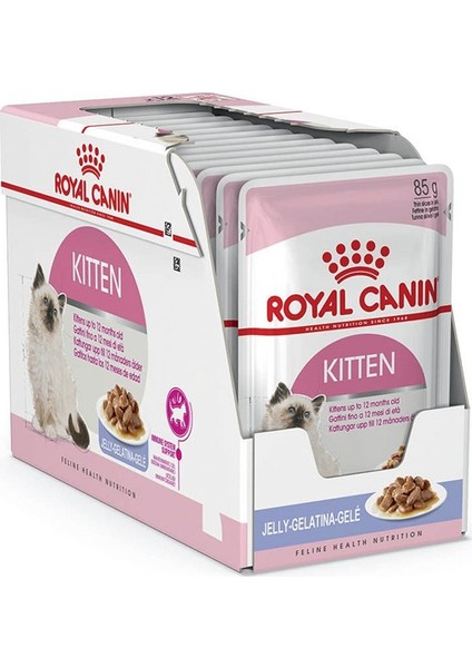 Kitten Jöleli Yaş Kedi Maması 85 gr 6'lı fiyatları