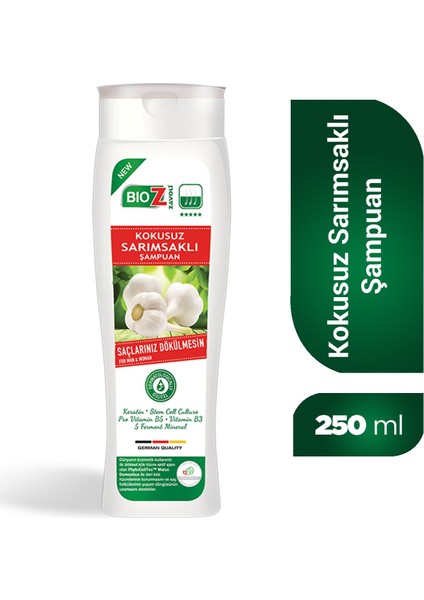 Kokusuz Sarımsaklı Şampuan250 Ml