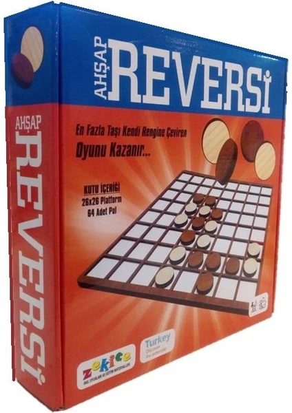 Ahşap Oyun Reversi