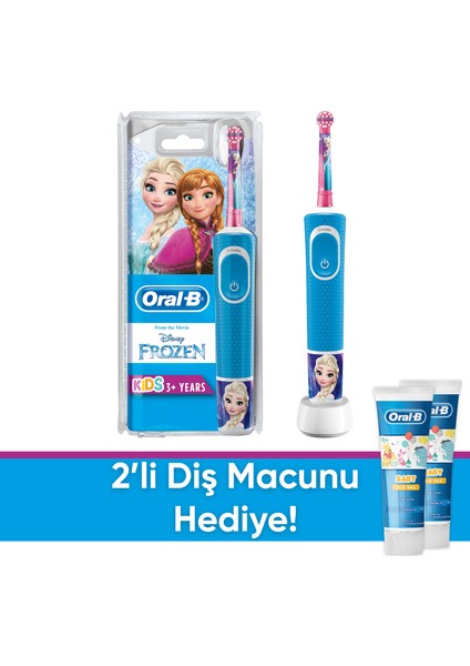 Çocuklar Için D100 Frozen Özel Seri + 2 x Pro-Expert Stages Çocuk Diş Macunu Winnie The Pooh 75 ml