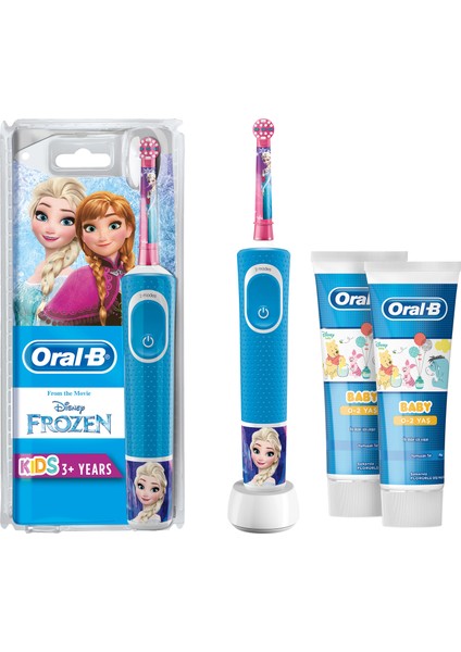Çocuklar Için D100 Frozen Özel Seri + 2 x Pro-Expert Stages Çocuk Diş Macunu Winnie The Pooh 75 ml fiyatları