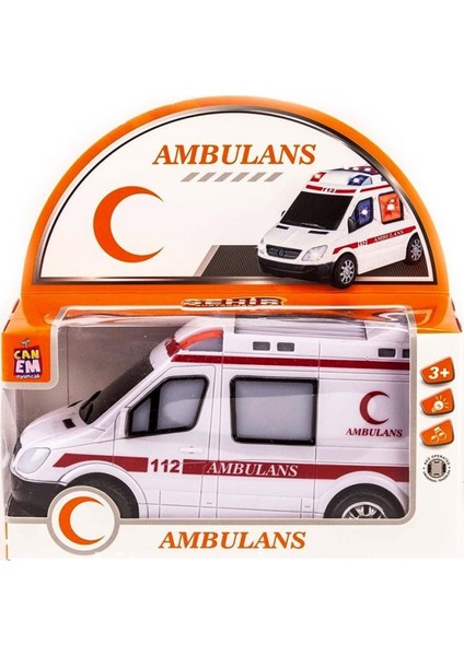 Can-Em Oyuncak Sesli Ambulans