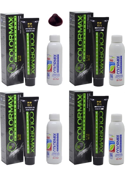 66.66 Kışkırtıcı Kızıl - Oksidan Krem 90 ml 4'lü