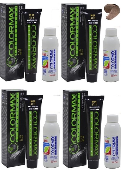 9.2 Sarı Bej - Oksidan Krem 90 ml 4'lü