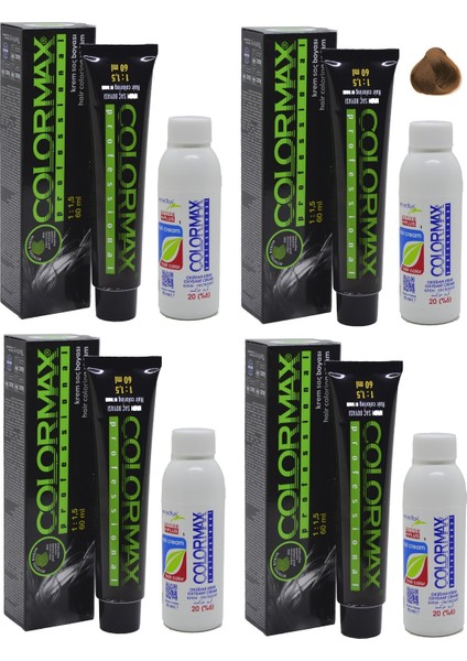 8.3 Açık Kumral Dore - Oksidan Krem 90 ml 4'lü