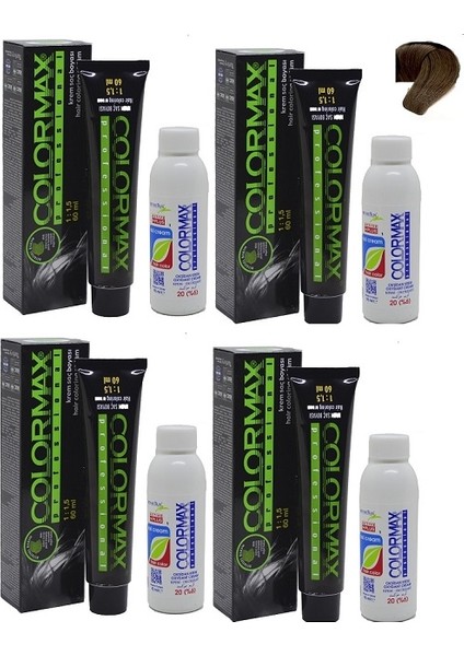 7.11 Yoğun Küllü Kumral - Oksidan Krem 90 ml 4'lü