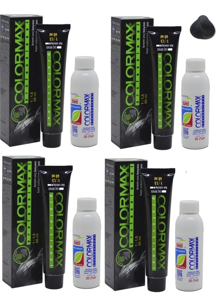 3 Koyu Kestane - Oksidan Krem 90 ml 4'lü