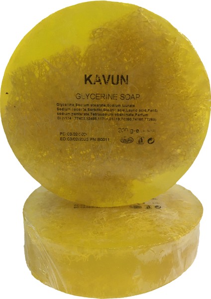 Kavun Sabunu-Kabak Lifli GLISERINLI-200 gr