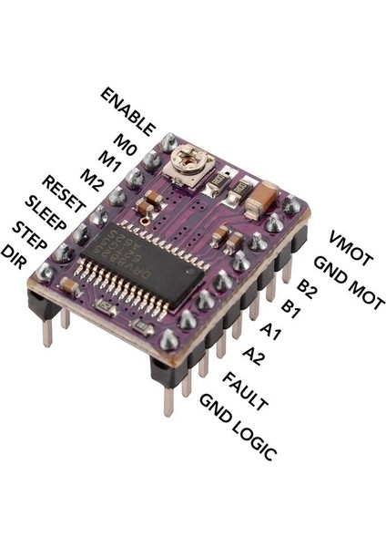 Step Motor Sürücü Kart DRV8825