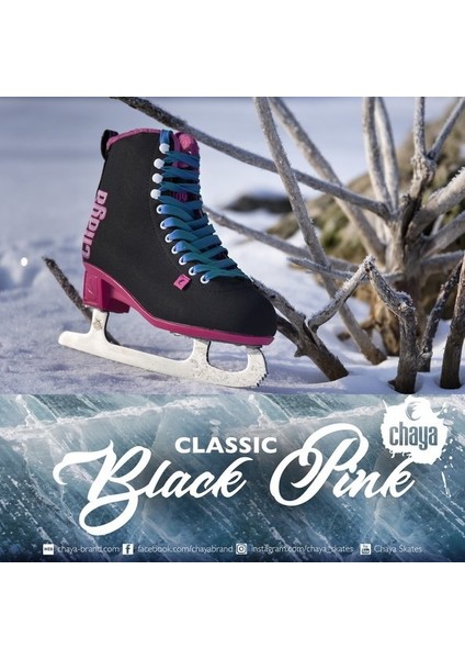 Classcıc Black/pınk Buz Pateni