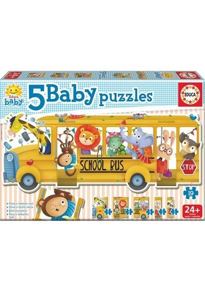 Ahşap Baby Puzzle 19 Parça