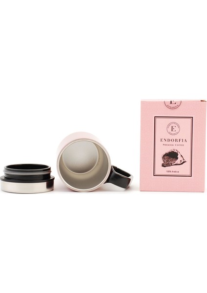 Çelik Termos Bardak Kırmızı - Premium Filtre Kahve No:80