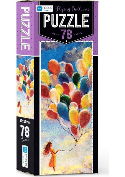 Blue Focus 78 Parça Puzzle Flying Balloons