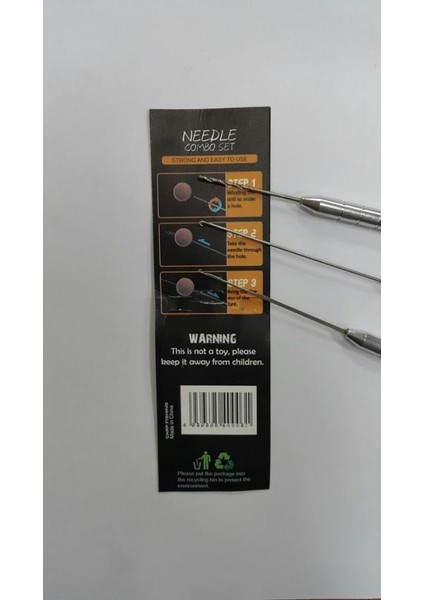 Plastik Sap Boilie Tığ Takımı