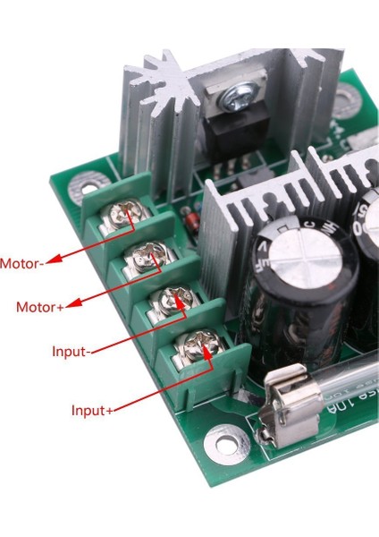 12-40V 10A Motor Sürücü Kartı 400W