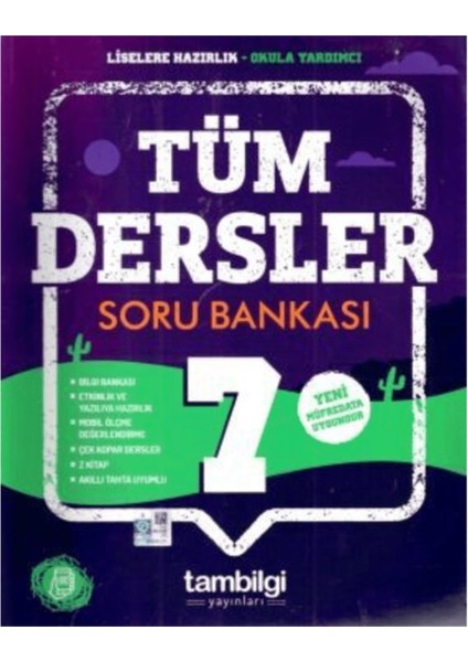 Tambilgi Yayınları Tüm Dersler 7. Sınıf Soru Bankası