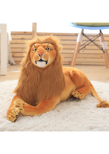 Bez Bebek Suni Aslan Karikatür Aslan Peluş Oyuncağı