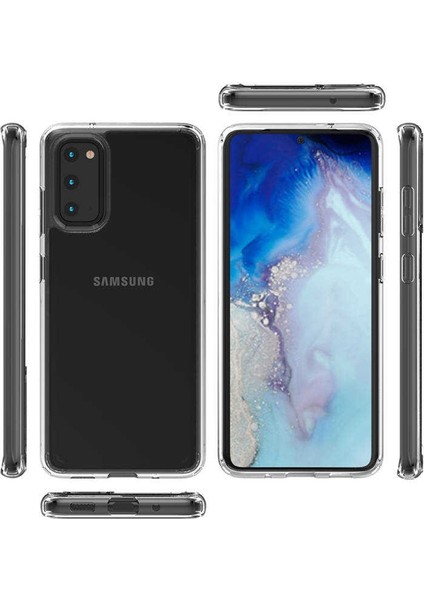 Samsung Galaxy S20 Kılıf Coss Şeffaf Sert Kapak Şeffaf fiyatları