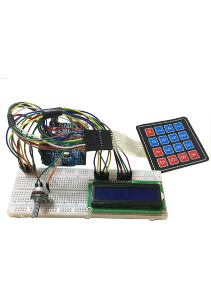 NCT Robotik Arduino Keypad Ile Hesap Makinesi Projesi