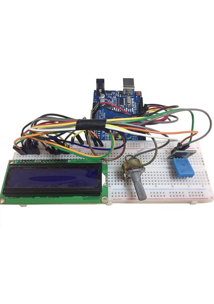 Arduino DHT11 ve LCD Ekran ile Sıcaklık ve Nem Projesi