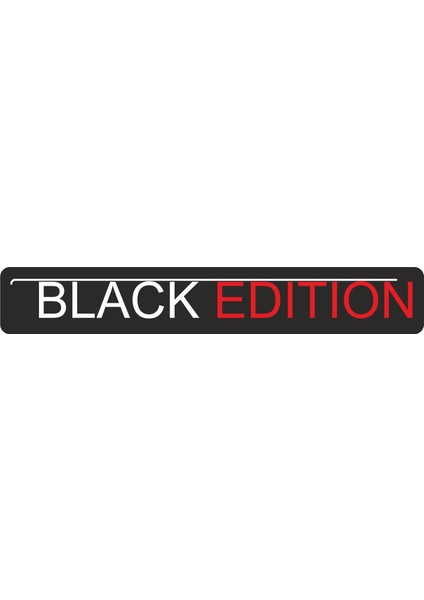 Black Edition Sticker 00200