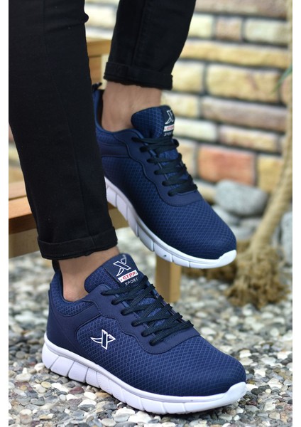 Lacivert Beyaz Unisex Sneaker 0012065 fiyatları