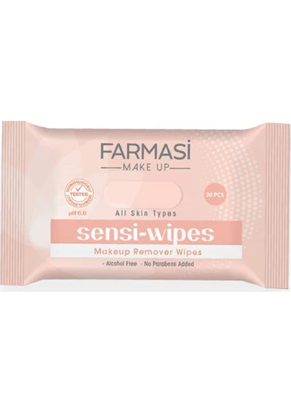 Sensi Wipes Makyaj Temizleme Mendili