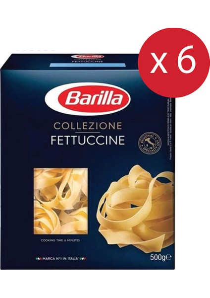 Fettucine Makarna 6'lı Paket
