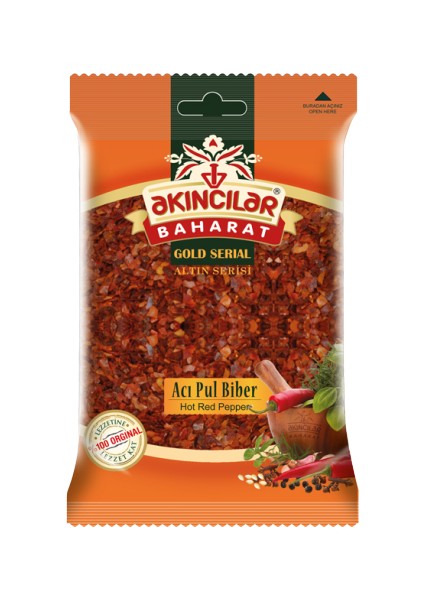 Akıncılar Baharat  Pul Biber Zehir Acı 60 gr